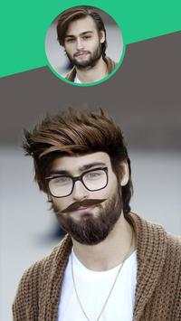 Man HairStyle Mustache Editor screenshot 3