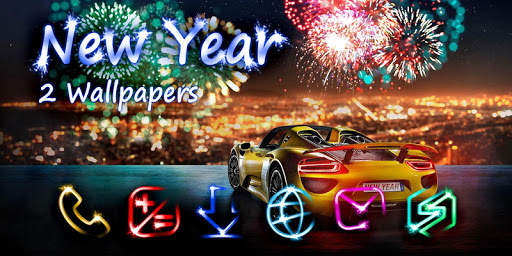 New Year GO Launcher Theme screenshot 4