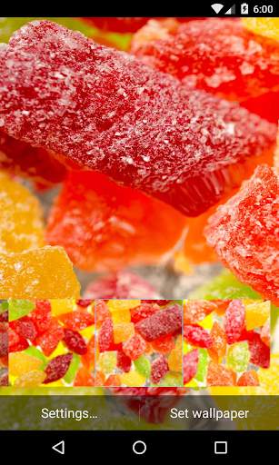 Candy Live Wallpaper screenshot 3