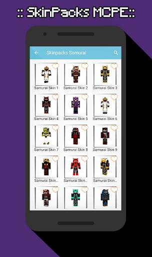 Samurai Skins for Minecraft screenshot 1
