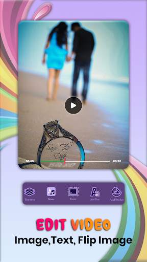 Prewedding Photo Video Maker screenshot 1