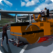 Asphalt Paver Crush Zombie icon