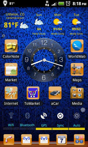 LC Orange Theme screenshot 1