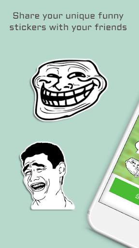 Funny Stickers स्क्रीनशॉट 3