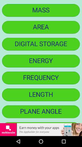 SCALE APP FOR ANDROID screenshot 1
