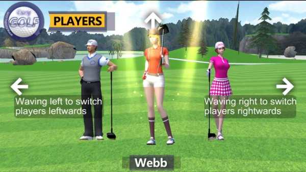 Golf-Motion Sensing Edition screenshot 2