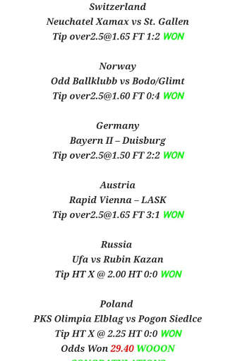 BETIKA SOCCER PREDICTIONS screenshot 3