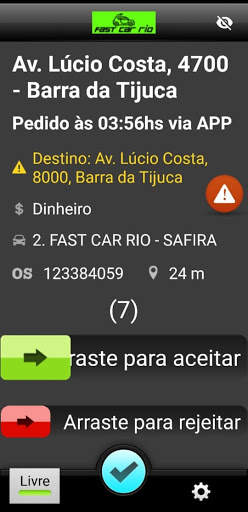 FAST CAR RIO   MOTORISTA स्क्रीनशॉट 3
