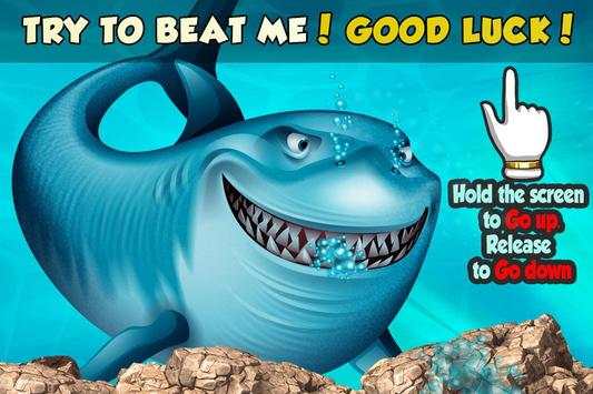 Angry White Shark Race Attack screenshot 1