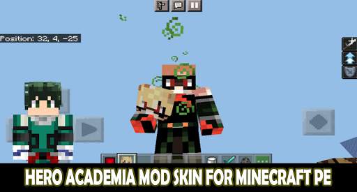 [MOD] My Hero's Academia Skins For Minecraft screenshot 2