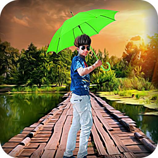Umbrella Overlay Effect : Photo Background Replace 5.0