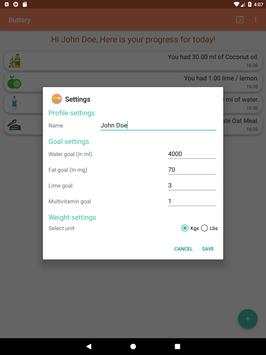 Buttery: Veermachineni Diet Tracking screenshot 11