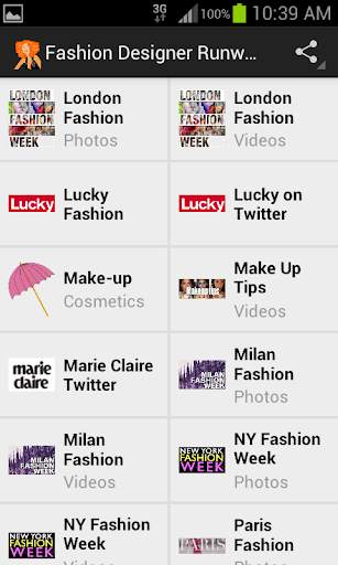 Fashion Designer Runway News screenshot 3