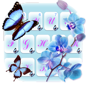 فراشة الحب زهرة أيقونة