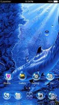 Dolphin Ocean Theme HD screenshot 4