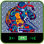 Fake Call From Ninja Turt-les icon