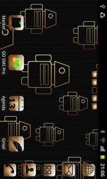My Gold theme GO launcher EX screenshot 5