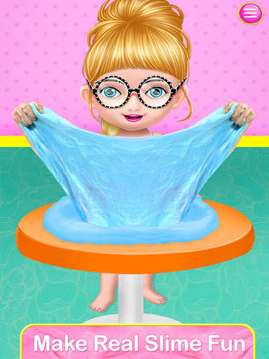 ふわふわスライムメーカーゲーム：Diyスライムシミュレーター screenshot 1