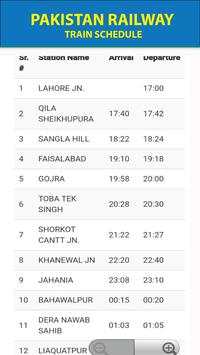 Pakistan Railways-schedule,Train Tickets Fare screenshot 5