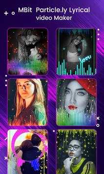 MBit Music: Particle.ly Lyrics Video Status Maker screenshot 1