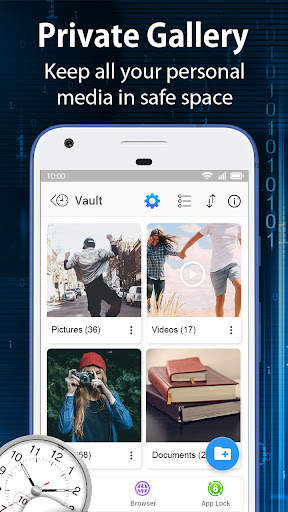 Clock Vault-Hide Photos,Videos screenshot 2