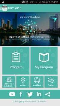 IHIC 2015 App screenshot 1
