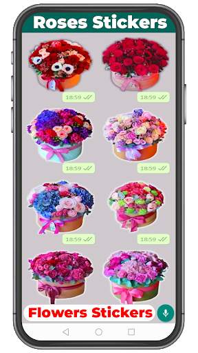 WAStickerApps Flowers screenshot 3