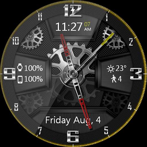Carbon Gears HD Watch Face screenshot 17