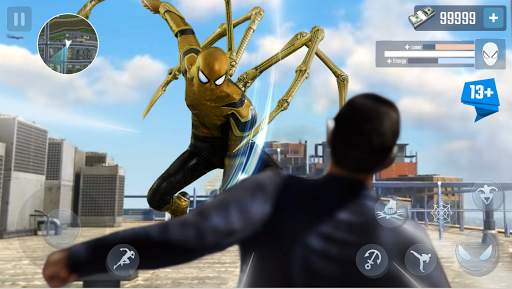 Spider Rope Hero - Gangster New York City скриншот 2