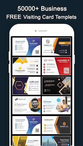 Business Visiting Card Maker Photo Logo screenshot 2