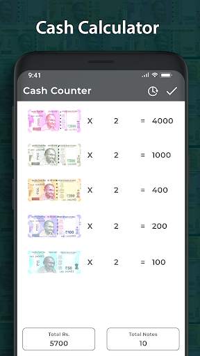 Cash Calculator Money Counter- Making Easy screenshot 2