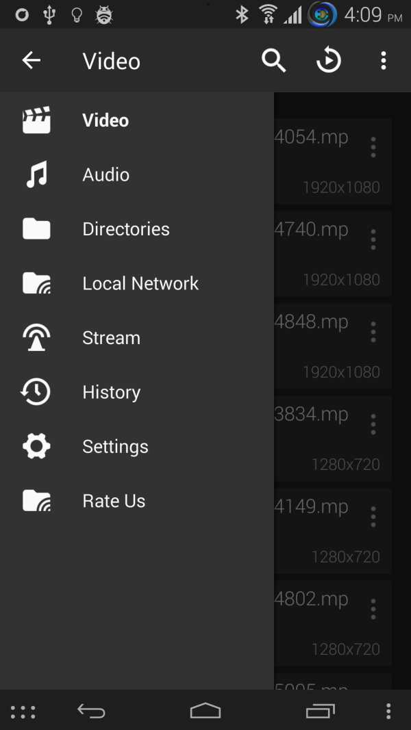 HD Video Player for Android screenshot 1