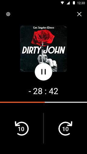 Castbox Locker: Easy Driving Mode Playback Theme screenshot 2