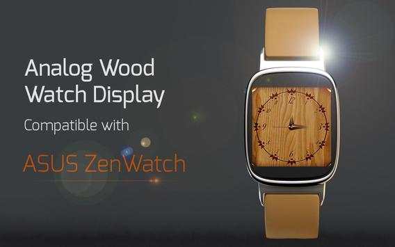 Analog Wood Watch Display screenshot 2
