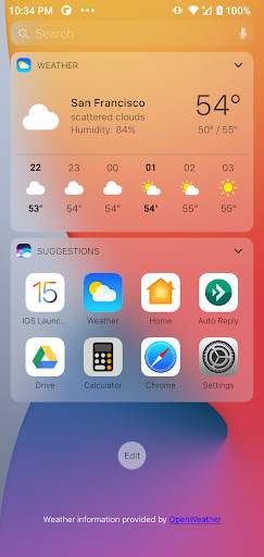 X Launcher IOS15 screenshot 3
