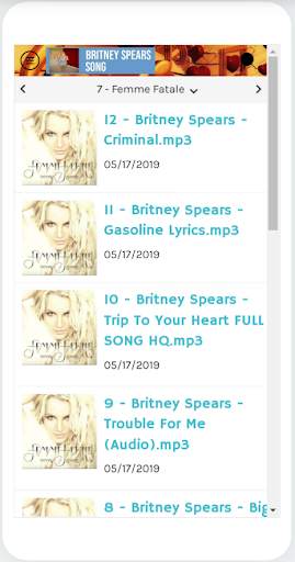 Britney Spears Song screenshot 7