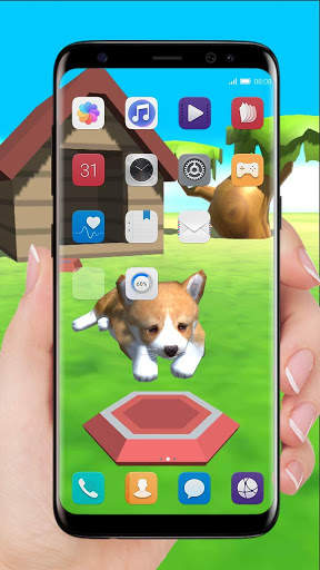 cute puppy live wallpaper screenshot 1