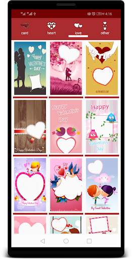 Valentine's Day Photo Frame screenshot 3
