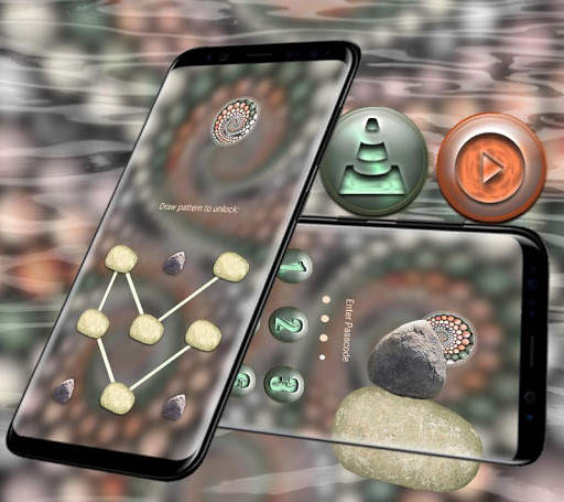 3D Spiral Stones LauncherTheme screenshot 4