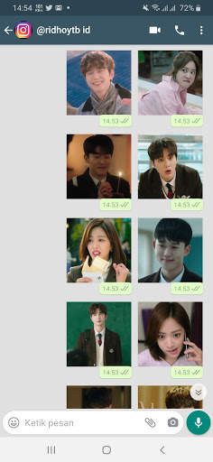 Stiker WA My Strange Hero KDrama WAStickerApps screenshot 5