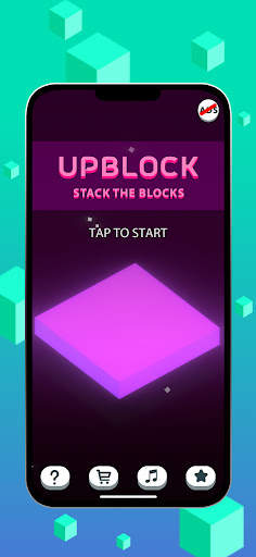 Upblock - Stack the Blocks screenshot 1