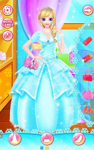 Princess Salon - Frozen Style screenshot 2