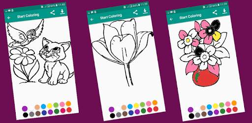 coloring game for kids screenshot 2
