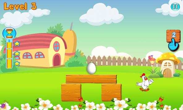 Angry Chicken - Eggs Rescue screenshot 2