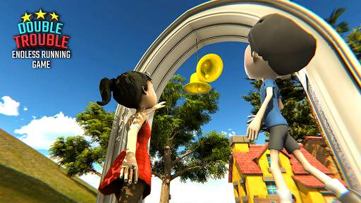 Double Trouble: Endless Robbery Free Running Game screenshot 1