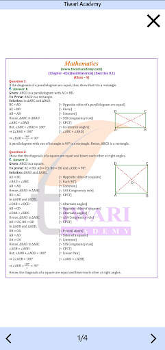 Class 9 Maths Solution 2023-24 screenshot 5