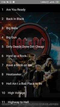 AC/DC ~ The Best Video Music MP3 Offline 11 تصوير الشاشة