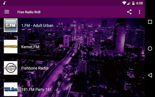 Free Radio RnB screenshot 6