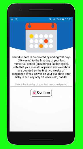 Pregnancy Calculator screenshot 4