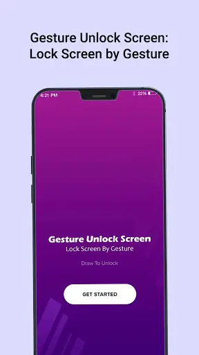 Gesture Unlock Screen: Lock Screen by Gesture screenshot 1
